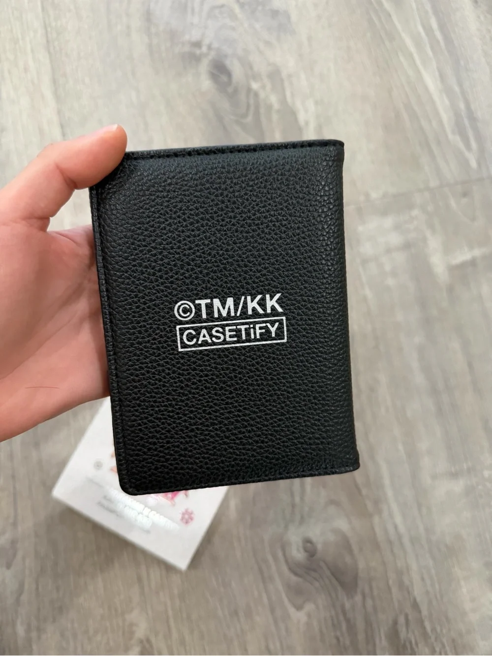Casetify Passport Cover - Pink & White Kaikai and Kiki